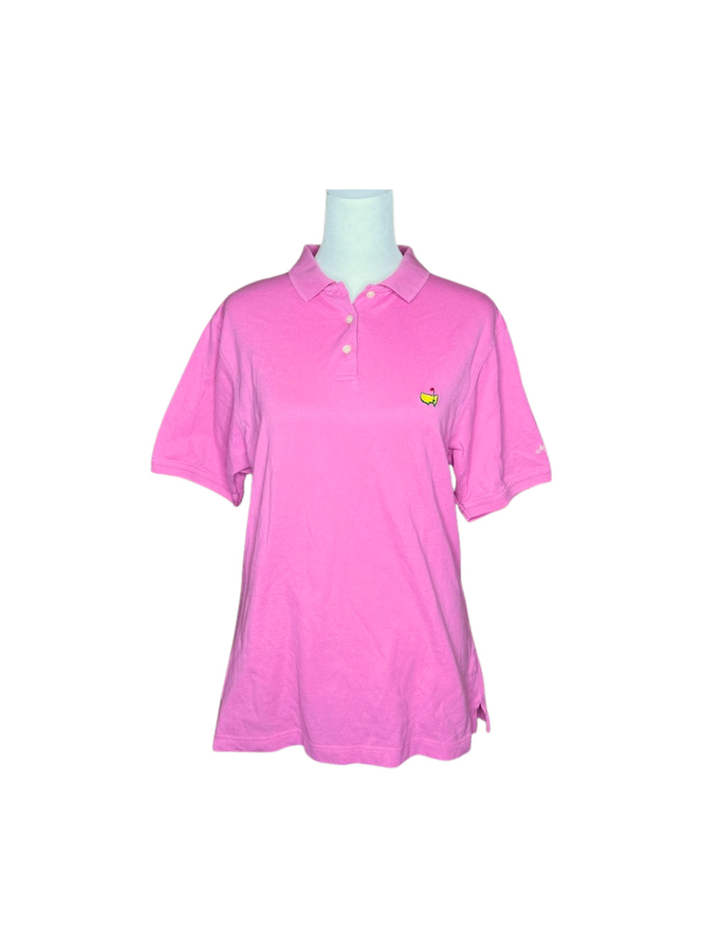 Vintage Masters Collection Golf Polo L Pima Cotton Embroidered Logo Performance